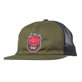 Spitfire Bighead Fill Snapback Olive/Red