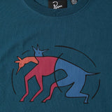 Parra The Zoomies t-shirt Mallard Green