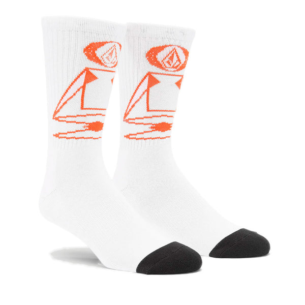 Volcom Skate Vitals Remy S Sock Pr Off White