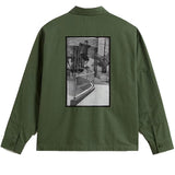Vans Skate Atiba Haze Military Overshirt Pine Forest