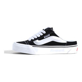 Vans Vansza LX Knu Skool Mule Black/White vista lateral