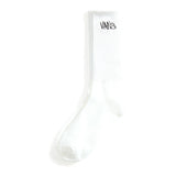 Vans x Atiba Crew Socks White vista lateral