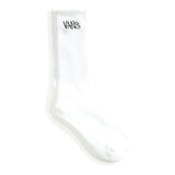 Vans x Atiba Crew Socks White vista frontal