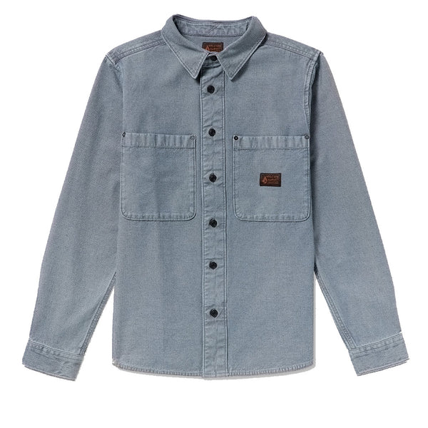 Volcom Levelstone Shirt Blue Wash