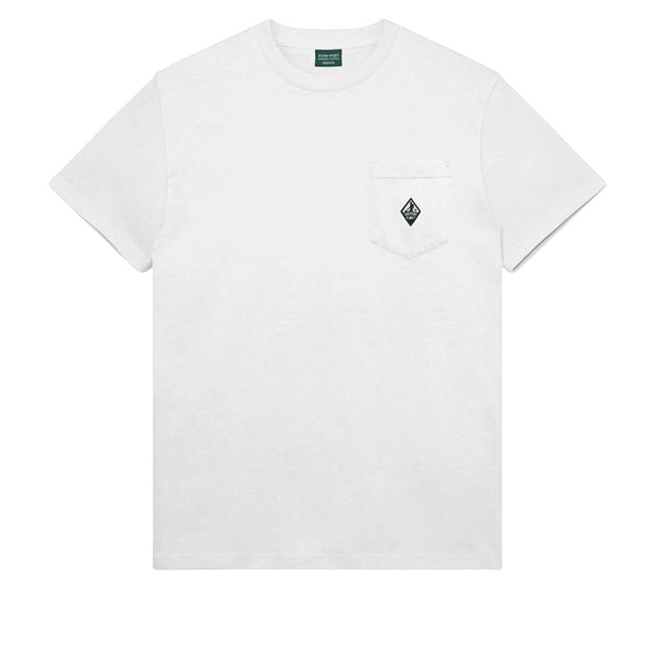 Pass-Port  Wanderer Organic Cotton Pocket Tee White