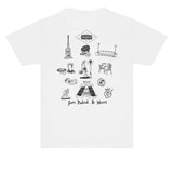 Welcome Madrid Icons Tee White