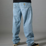 Pass~Port Workers Club Straight Leg Jean Washed Light Indigo