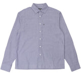 Pass-Port Workers Stripe Long Sleeve Shirt Indigo