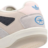 adidas BadBo 1.1 Low Chalk White/Grey Two/Pink detalle del talón