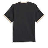 adidas Ringer Tee Black/Khaki Three