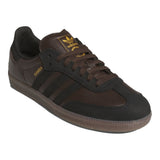adidas Samba ADV Dark Brown/Core Black/Gum vista tres cuartos