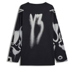 adidas Y-3 CHITO AOP GFX LS Tee Black