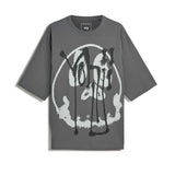 adidas Y-3 CHITO Skull GFX Tee Grey