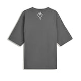 adidas Y-3 CHITO Skull GFX Tee Grey