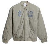 adidas Dill Copa Quilted Jacket Silver Pebble