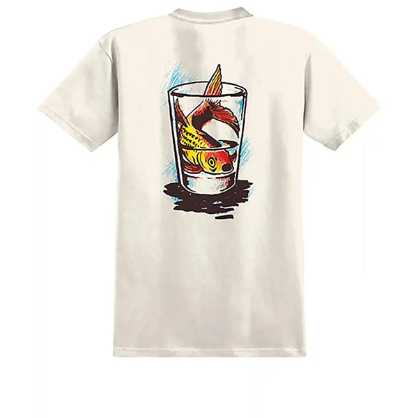 Anti Hero Fish Bowl Tee Cream