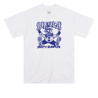 Bronze Clown Tee White