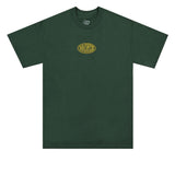 Bronze Oval Tee Forest Green