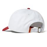 Butter Goods Snail 6 Panel Cap White/Cardinal