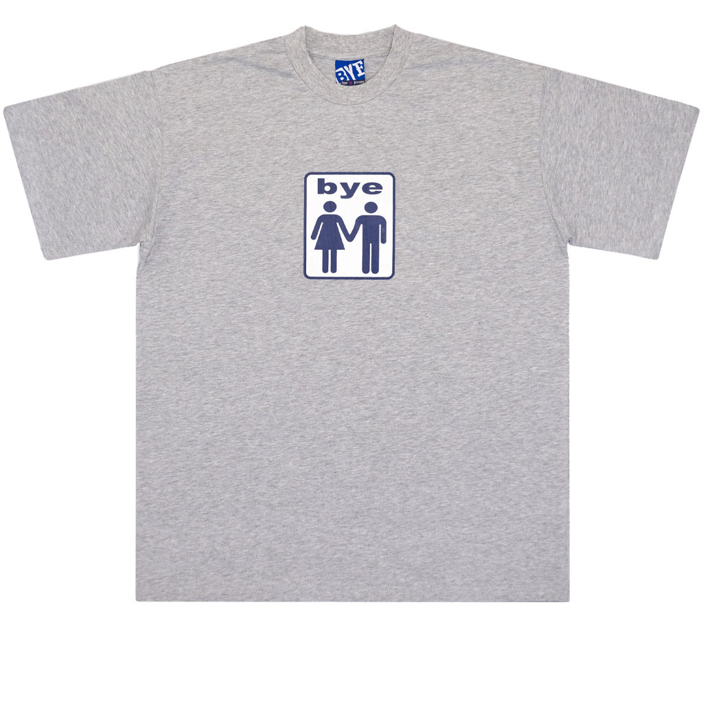 Bye Jeremy Couple T-Shirt Grey – Welcome Skateshop | Madrid
