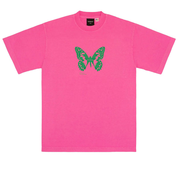 Bye Jeremy Butterfly T-Shirt Pink