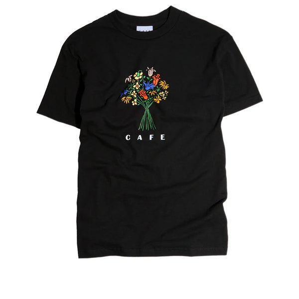 Cafe Bouquet Tee Black