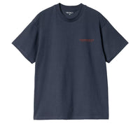 Carhartt WIP Runaway T-Shirt Blue/Vermillion