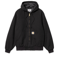 Carhartt WIP Active Jacket Black Aged Canvas