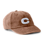 Cleaver “C” Dad Washed Brown Hat