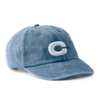 Cleaver C Dad Hat Washed Blue