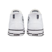 Converse CONS Ctas Pro Mid White/White/Black