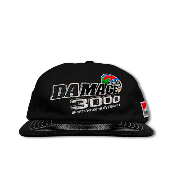 Damage D300 Cap Black (6 Panel)