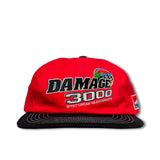 Damage D300 Cap Red/Black (6 Panel)