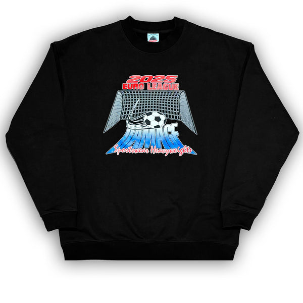 Damage Euroliga Crewneck Black