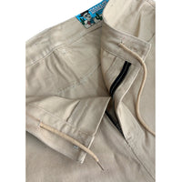 Damage Orange Tab Pants Beige