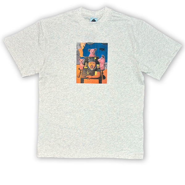 Damage POH Banquete Tee Ash Grey