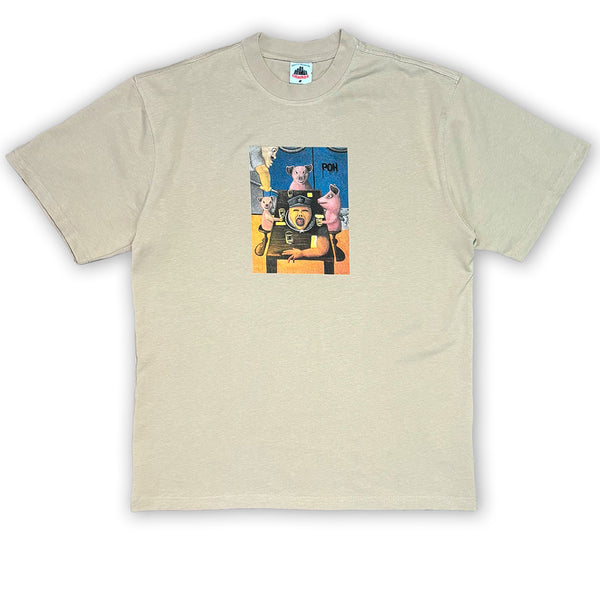 Damage POH Banquete Tee Tan