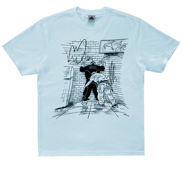 Damage Alley Tee Baby Blue