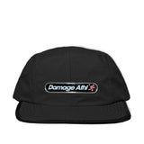 Damage Tundra Cap Black (4 Panel)