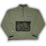 Damage Tundra 1/4 Zip Jacket Military Green