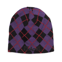 EC Melodi Argyle Beanie Purple