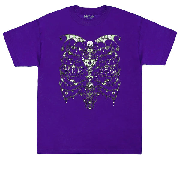 EC Melodi Ribcage Tee Purple