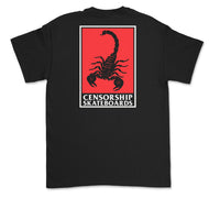 Censorship Escorpion T-Shirt Black