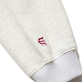 Evisen College Over Logo Sweat Grey