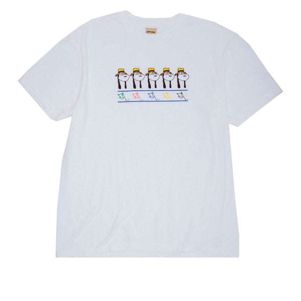 Fucking Awesome Spike Repeat Tee White