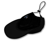 Damage Foamies 5 Panel Black