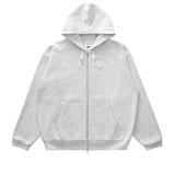 Grand x New Balance Heavyweight Full Zip Hoodie Grey
