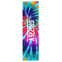 Grizzly Tie Dye Stamp Griptape Blue