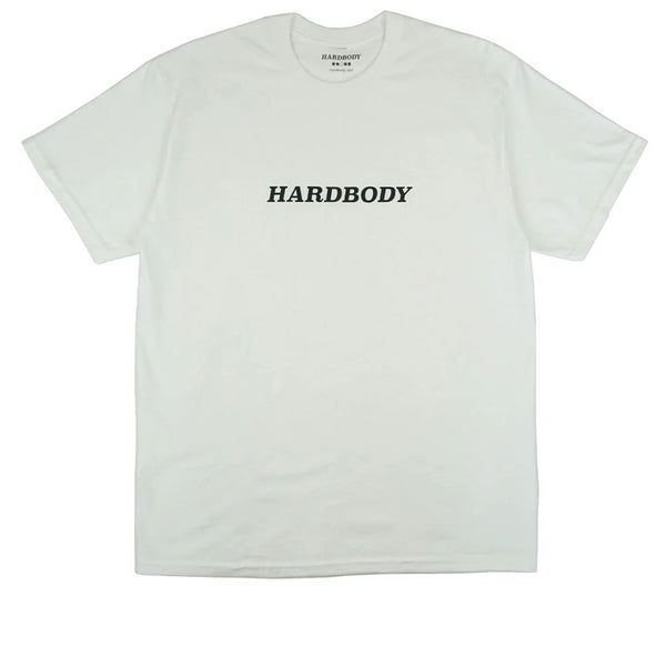 Hardbody Logo White Tee