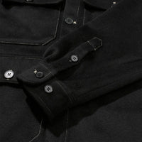 Helas Stitch Over Shirt Black